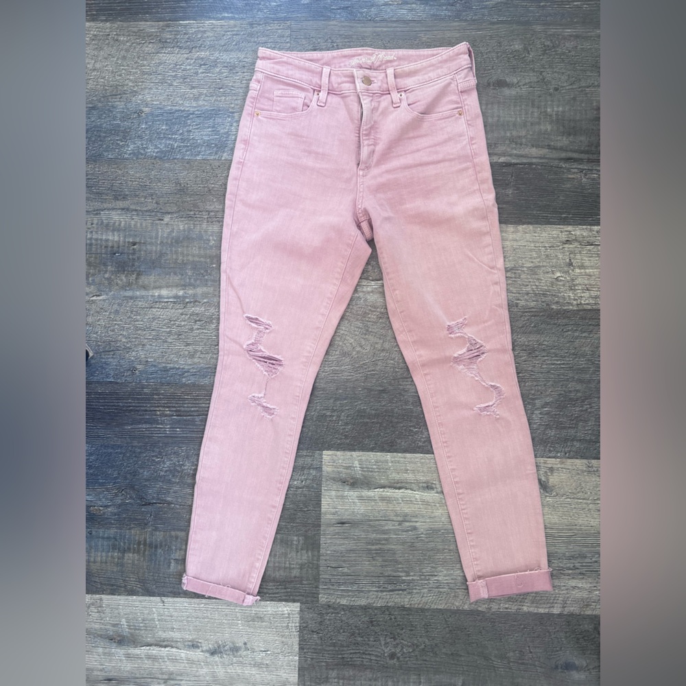 Universal Pink Ripped Skinny Jeans